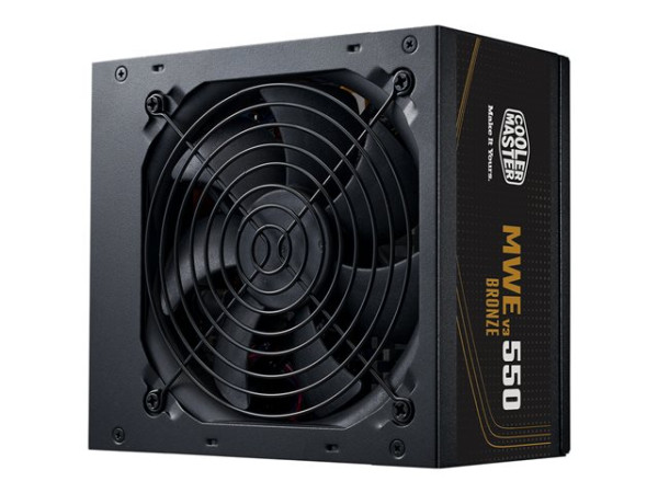 Cooler Master MWE BRONZE 550 V3 230V (schwarz, 2x PCIe, 550