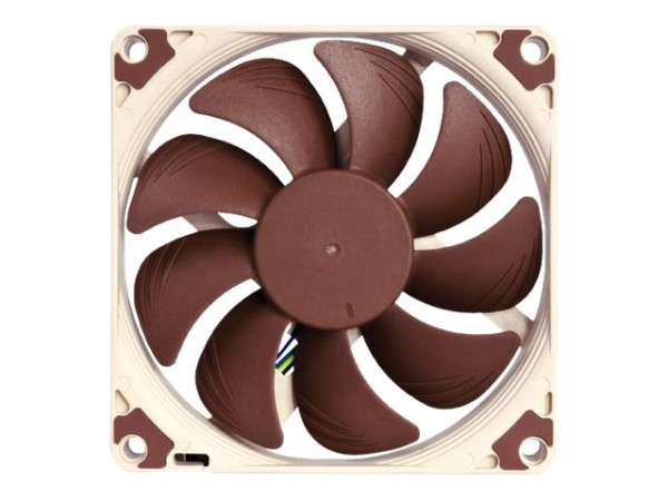 Gehäuselüfter 92x92x14 mm Noctua NF-A9x14 PWM (braun/weiß)