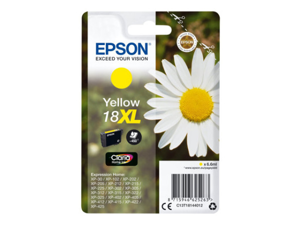 Epson Tinte YE C13T18144012 Claria Home Tinte