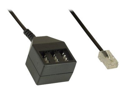 InLine® TAE Adapterkabel, RJ45 Stecker auf TAE NFN Dose,