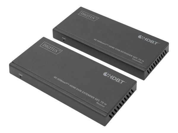 Digitus Digitus 4K HDBaseT? HDMI KVM Extender Set, 70 m