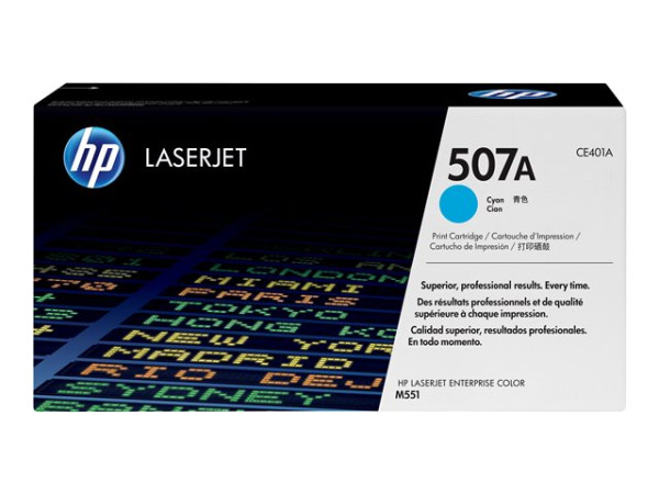Toner HP LJE500 Color M551n cyan CE401A 5500 Seiten