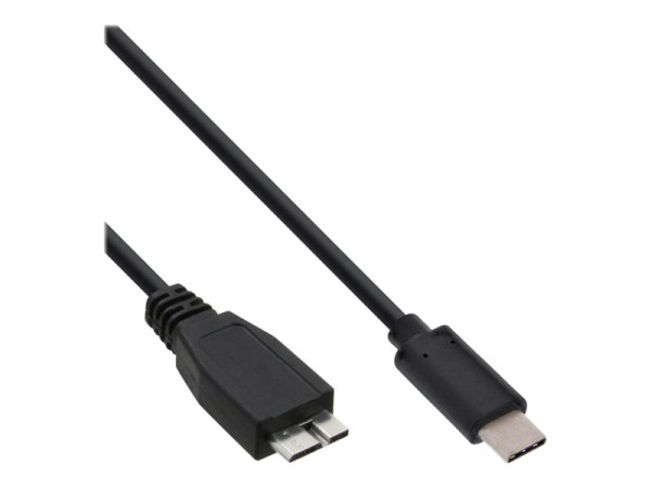 InLine? USB 3.1 Kabel, Typ C Stecker an Micro-B Stecker,