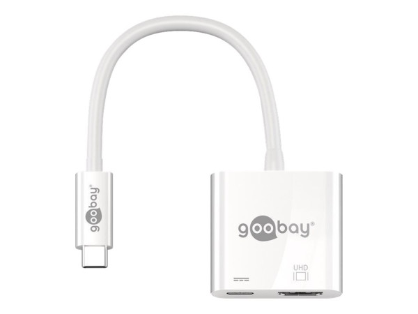 Goobay USB-C Adapter HDMI 4k60Hz | 62110 weiß Zum