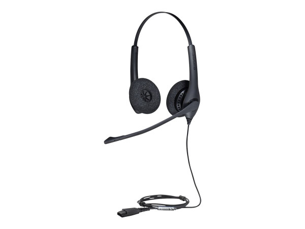 GN Netcom Jabra BIZ 1500 Duo QD, Headset schwarz