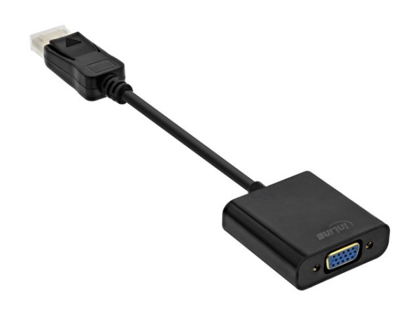 InLine Basic DisplayPort Adapterkabel, DisplayPort Stecker