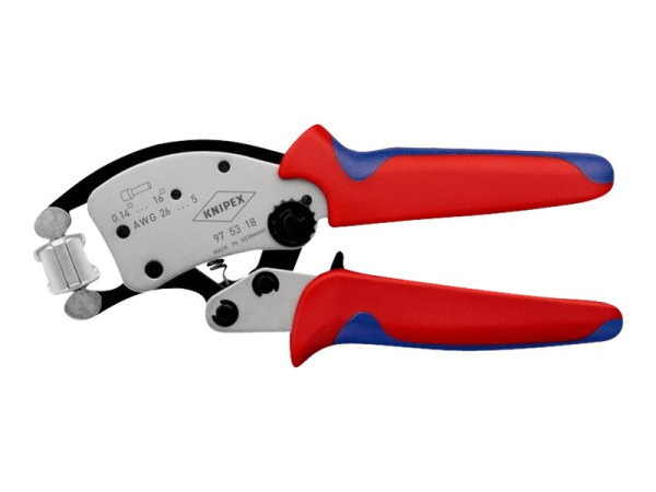 Knipex Knip Selbsteinst. Crimpzange f.Aderendhu | 97 53 18