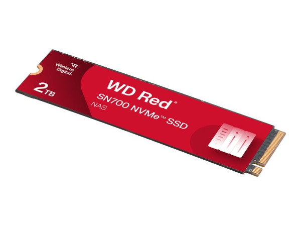 Western Digital SSD 2TB Red SN700 NVMe NAS M.2 WES