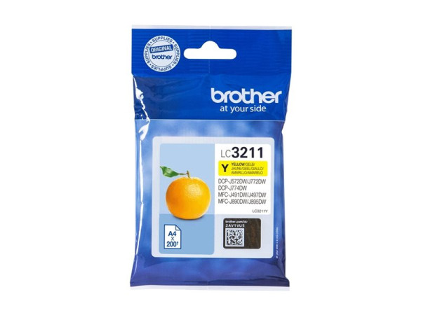 Brother Tinte YE LC-3211Y Tinte