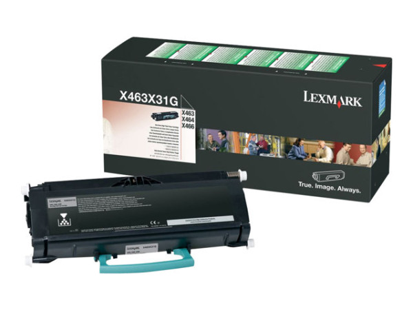 Toner LEXMARK X463 black X463X11G