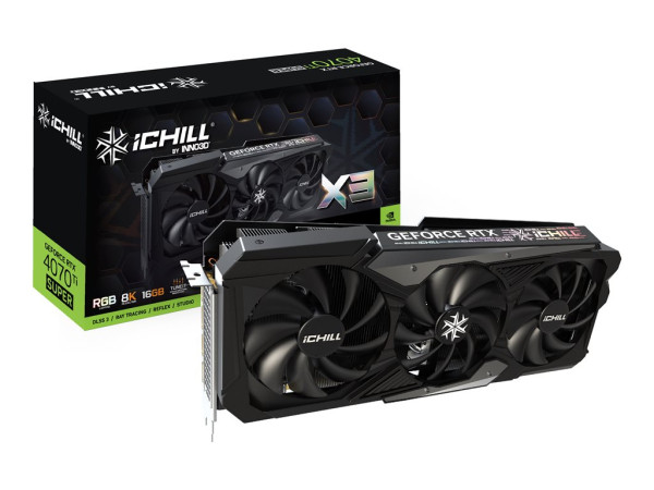 Inno3D I3D 16GB D6X RTX 4070 Ti Super ICHILL X3 (DLSS 3, 3x