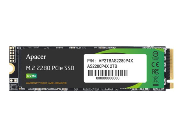 Apacer SSD 1TB 2.1/1.7G AS2280P4X M.2 APA