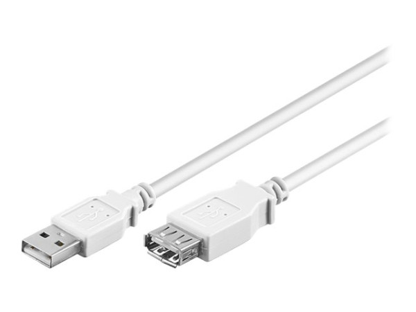 Goobay (ohne Kennzeichnung) USB Verl AA 300 HiSpeed 2.0 WEIS