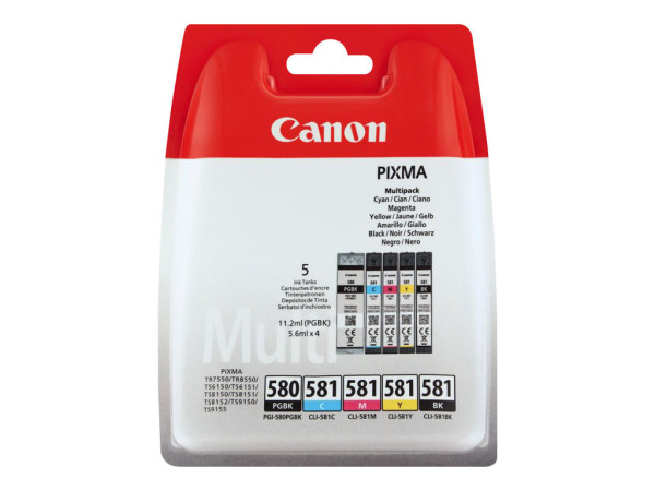 Canon Tinte Multipack PGI-580/CLI-581 Tinte