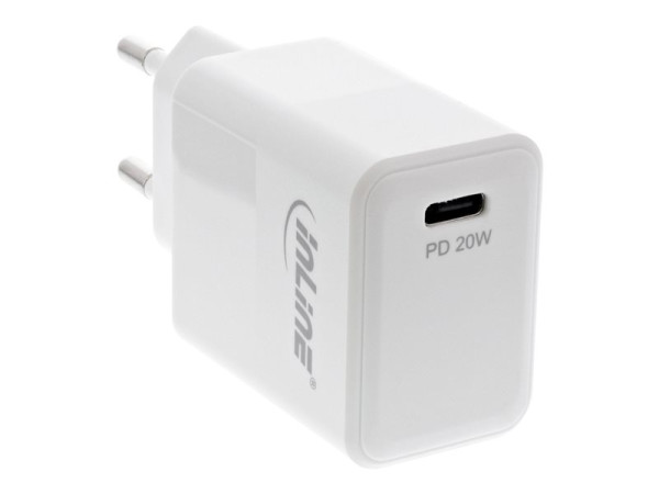 InLine USB PD Netzteil Ladegerät Single USB Typ-C, Power De