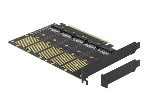 DeLOCK PCIe x16Karte>5x M.2KeyB