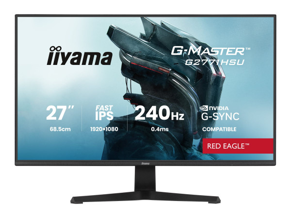 Iiyama G-Master G2771HSU-B1 Red Eagle (68.6 cm (27 Zoll),