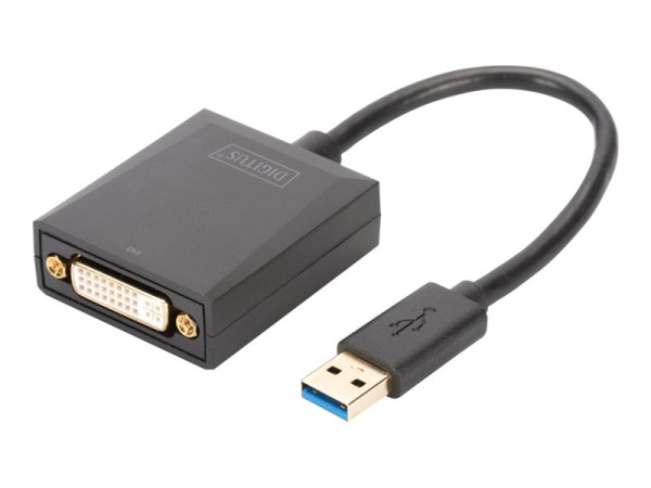 Digitus USB 3.0 -> DVI Adapter | 1080p schwarz Zum