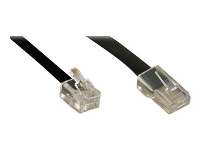 InLine® Modularkabel, RJ45 zu RJ11 Stecker / Stecker 10m