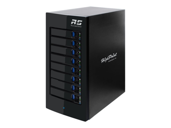HighPoint HighP RS6418AS 2,5"/3,5" schwarz