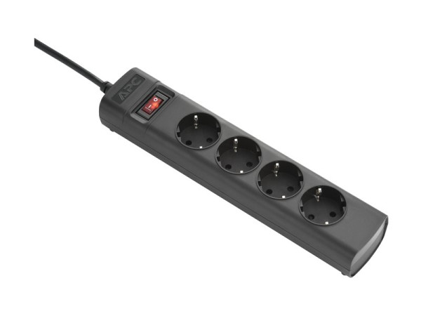 APC UPS Power Strip PZ42IZ-GR schwarz 4x (Schutzkontakt