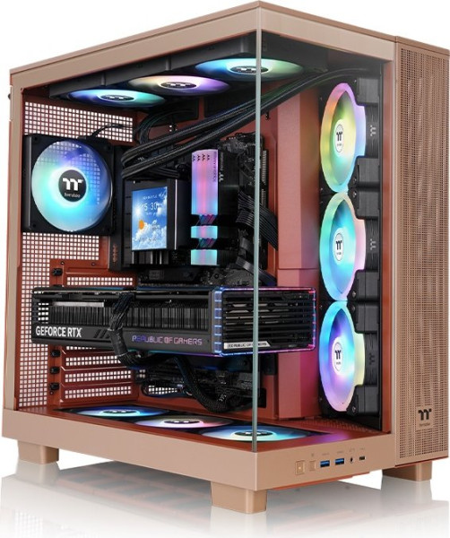 Thermaltake View 380 XL TG ARGB (grau, Tempered Glass x 2)