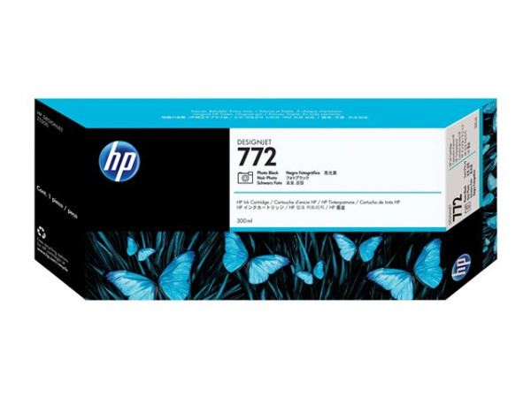 HP CN633A|772 Tintenpatrone schwarz hell, Inhalt 300 ml für