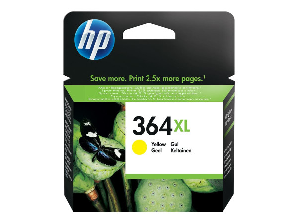 Hewlett-Packard Tinte Nr.364XL Gelb CB325EE Tinte Gelb