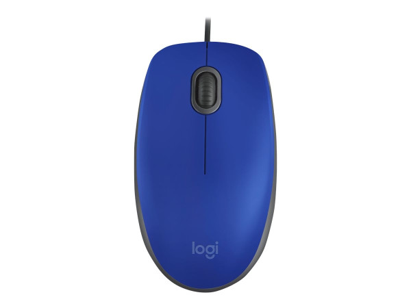 Logitech Logi M110 Silent Corded Mouse bu