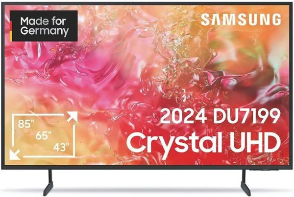 Samsung GU85DU7199 85"/216cm 4K HDR Crystal UHD