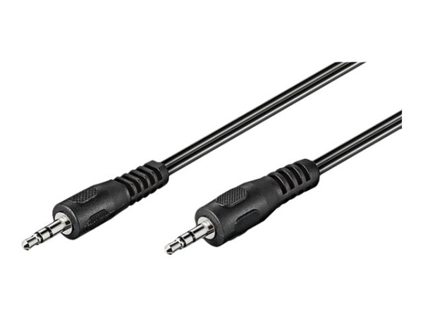 Audiokabel 3,5mm stereo -> 3,5mm stereo St/St 2,50m