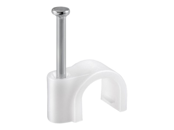 Fixpoint KBCR 7 (100 Stk.) Kabelschelle, weiß max. Kabeld