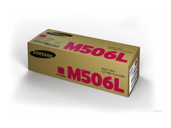 Samsung Toner MG CLT-M506L Retail Toner Magenta 3500