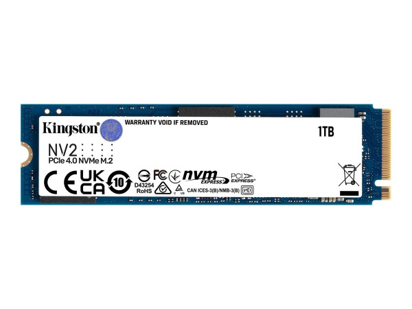 Kingston NV2 1 TB (PCIe 4.0 x4, NVMe, M.2 2280)