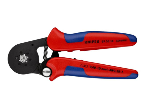 Knipex Knip Crimpzange 975314 | für Aderendhülsen