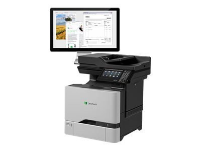 Lexmark CX725de, Multifunktionsdrucker grau/schwarz,