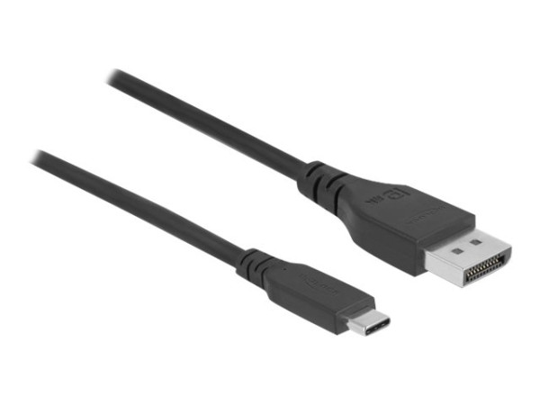 Delock Kabel USB-C > Displayport 8K 60Hz 1,5m bidirektional