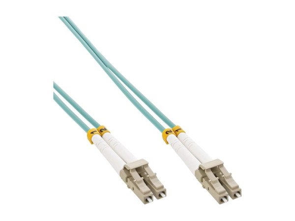 InLine® LWL Duplex Kabel, LC/LC 50/125Ám, OM3, 15m