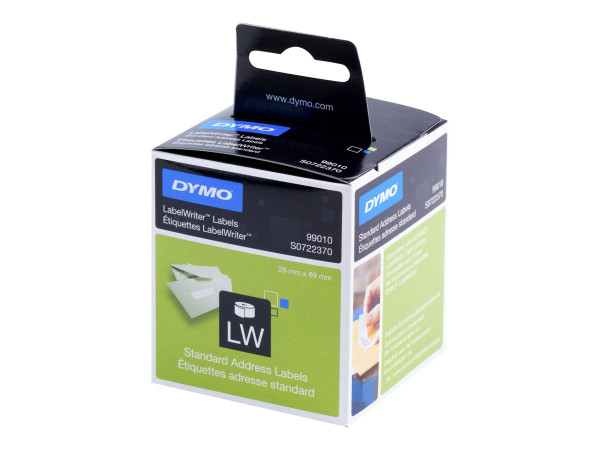 Dymo Labelwriter Versandetiketten 89x28 mm 2x130 Etikette
