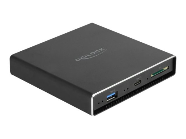 DeLOCK ex.Geh. f. 2.5" SATA HDD/SSD | + USB-C/-A