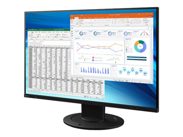 Eizo FlexScan EV2410R-BK (61.1 cm (24.1 Zoll), schwarz,