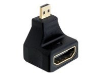 Speichermedien DeLOCK Adapter HDMI-D St > A Bu 90Âø