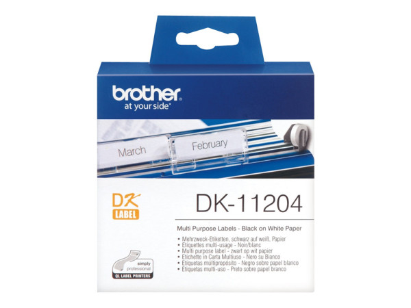 Verbrauchsmaterial Brother P-Touch DK11204,