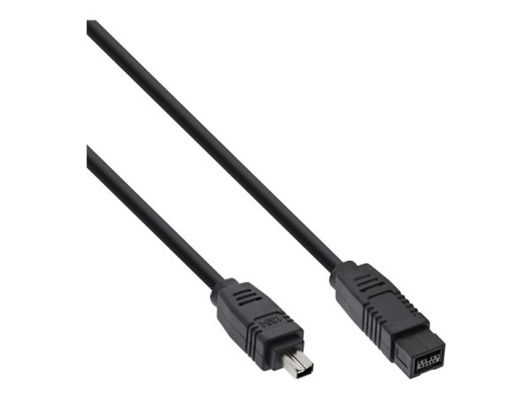 InLine® FireWire Kabel, 4pol/9pol Stecker / Stecker, 1,8m