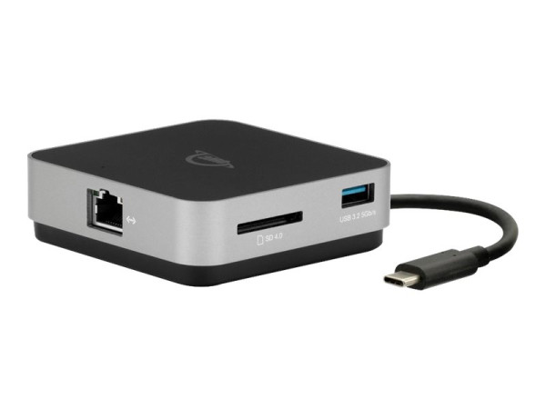 OWC USB-C Travel Dock E gy/bk | 6 Ports,