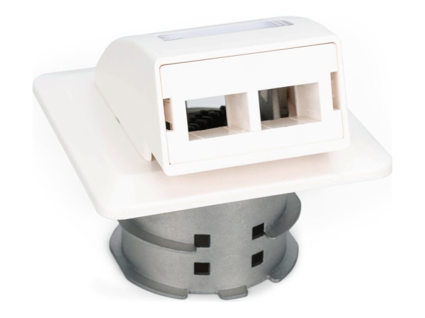 Digitus Digitus FTTH UP-Wandanschlussdose f. SC/LC-Adapter