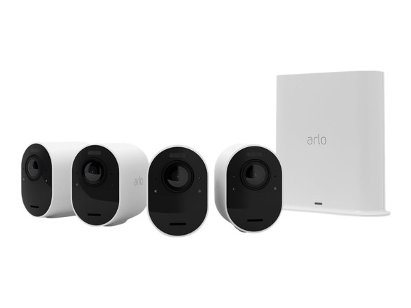 Arlo Ultra 2 Spotlight Kamera 4K 4er Set