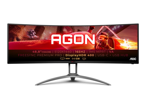 AOC 49 L AGON AG493UCX2 124 cm(49 Zoll), schwarz, HDR,