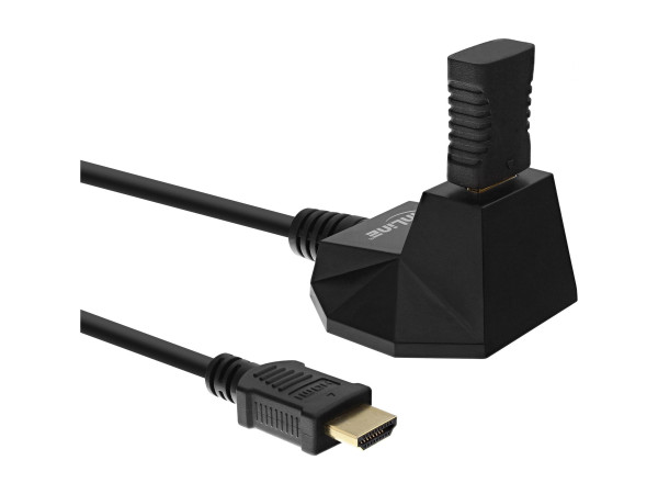 InLine? HDMI Verl?ngerung mit Standfu?, HDMI-High Speed mit