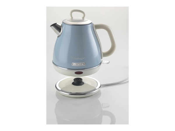 Ariete Vintage Wasserkocher Blue (hellblau, 1.630 Watt, 1